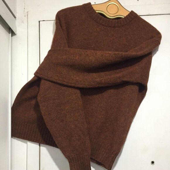 VINTAGE LEO CHEVALIER DESIGN LE COLLECTION KNIT WOOL SEWATERS SIZE M - Picture 3 of 11